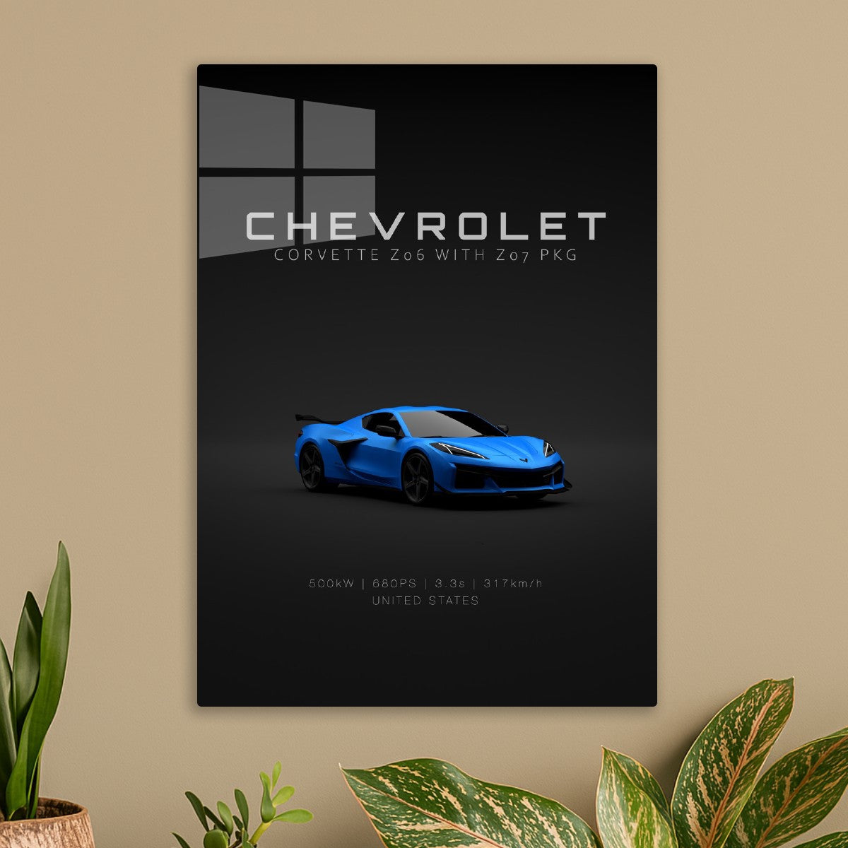 Chevrolet Corvette C8 Z06 Z07 