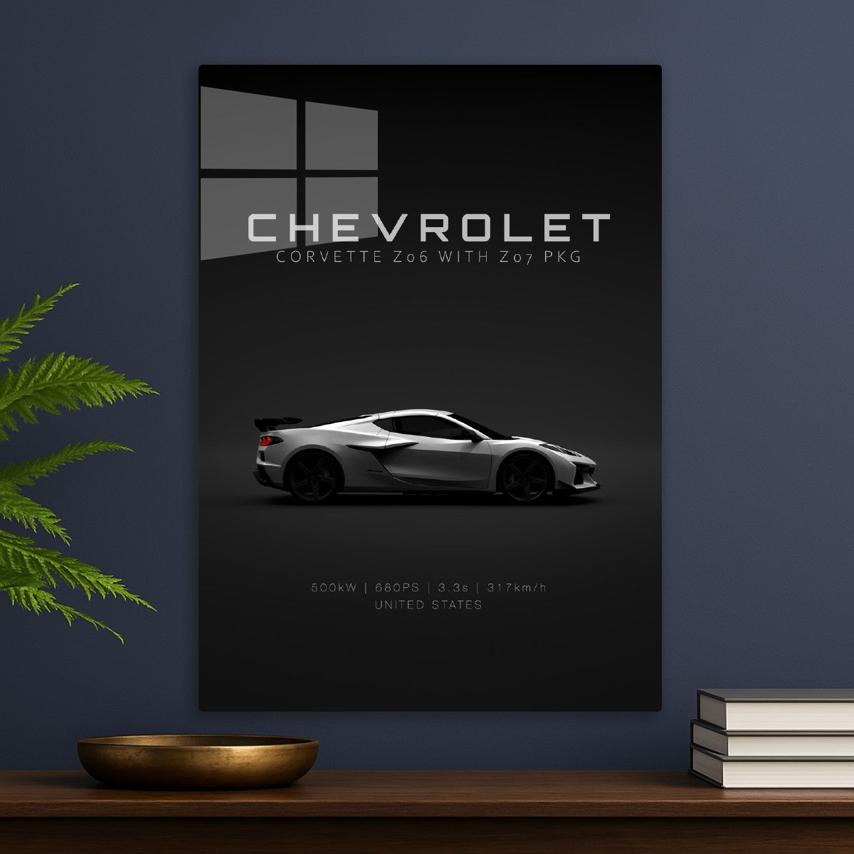 Chevrolet Corvette C8 White