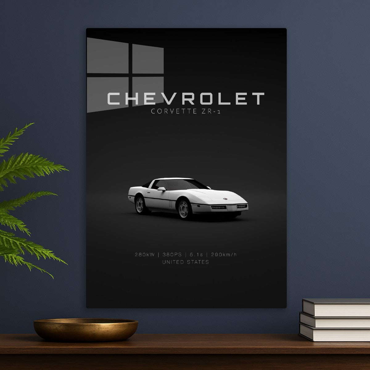 Chevrolet Corvette C4 ZR-1 Whi