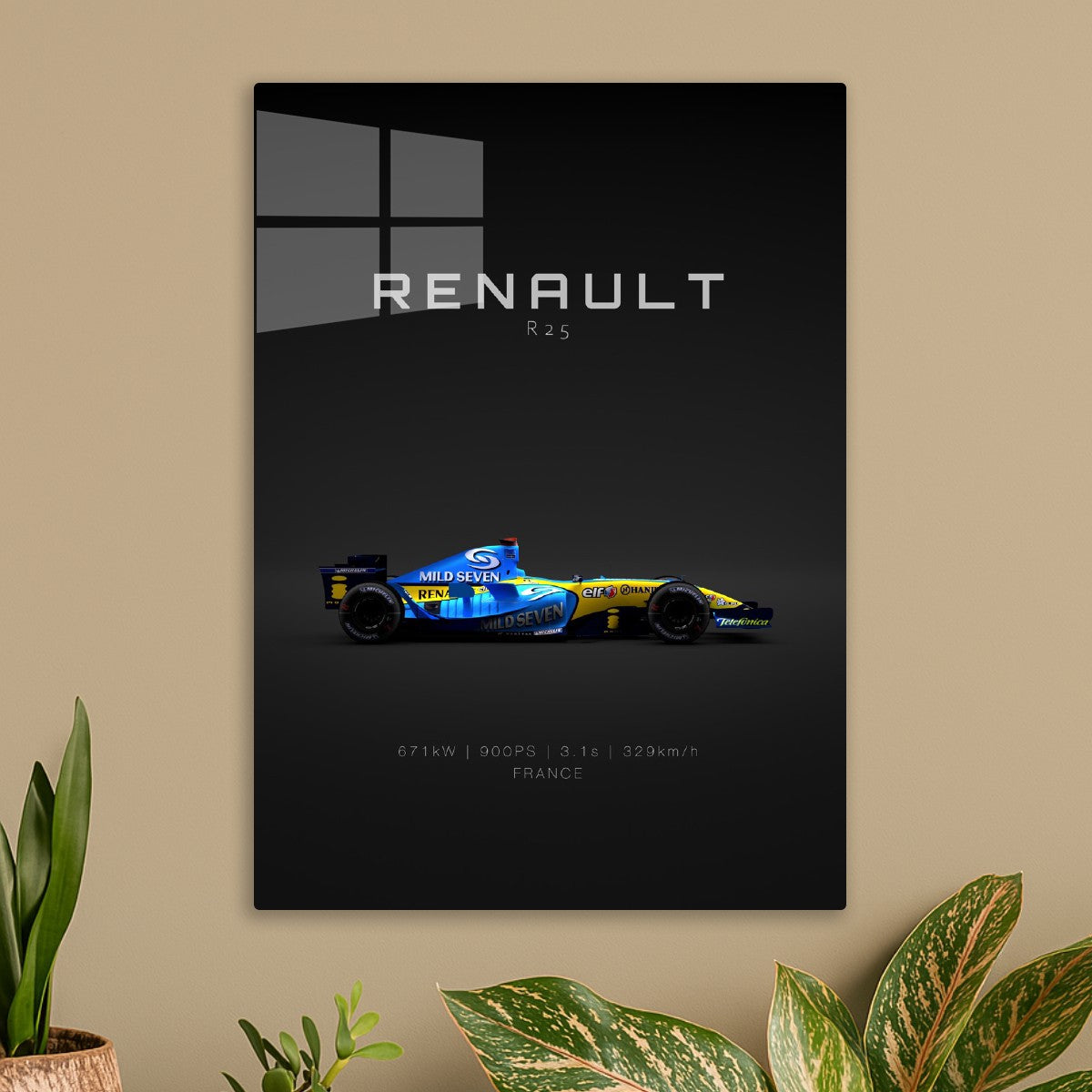 Renault R25 - Alonso - Specs