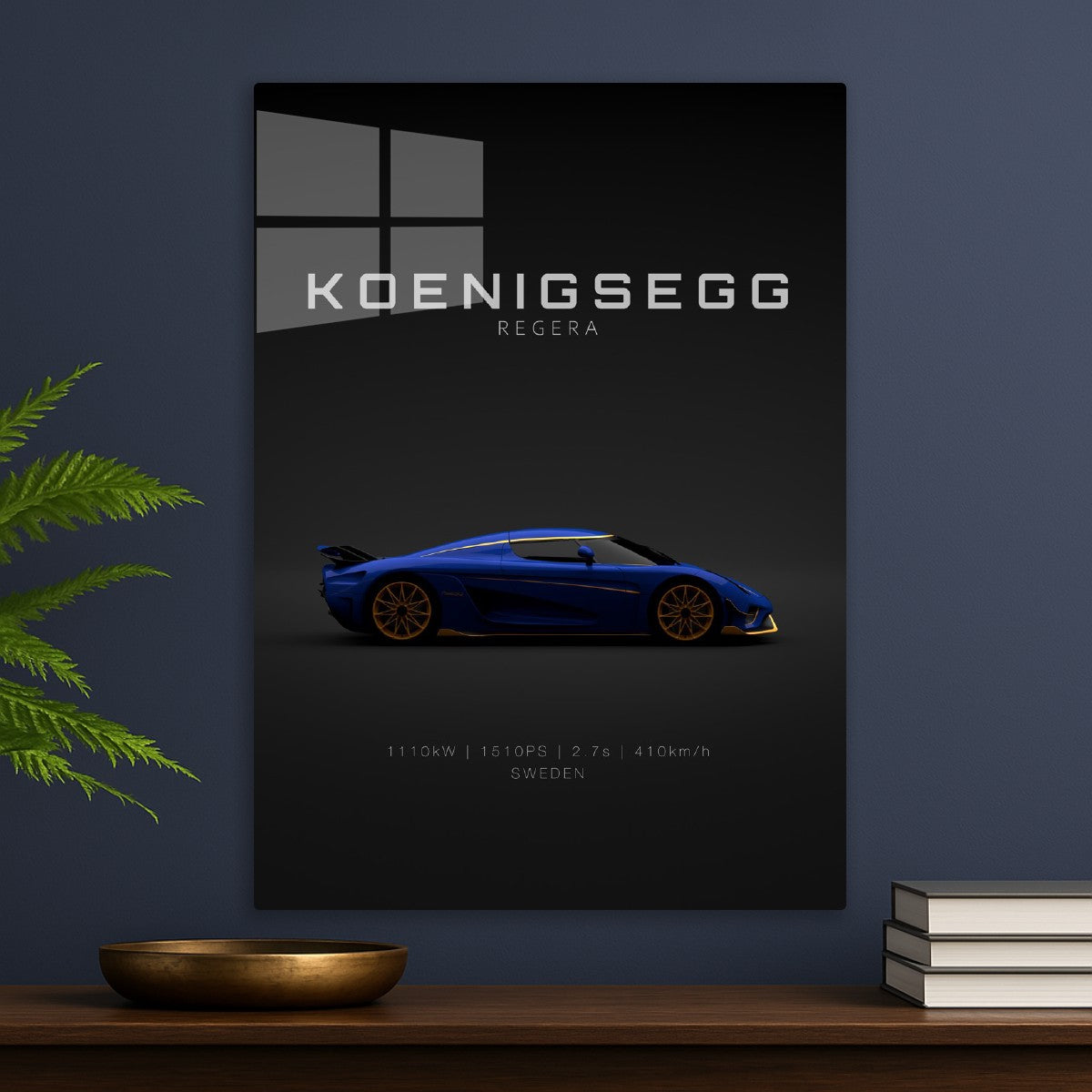 Koenigsegg Regera - Blue