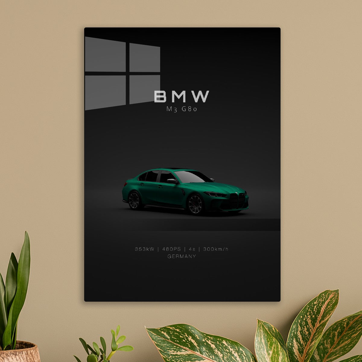 BMW M3 G80 2021 - Front - Gree