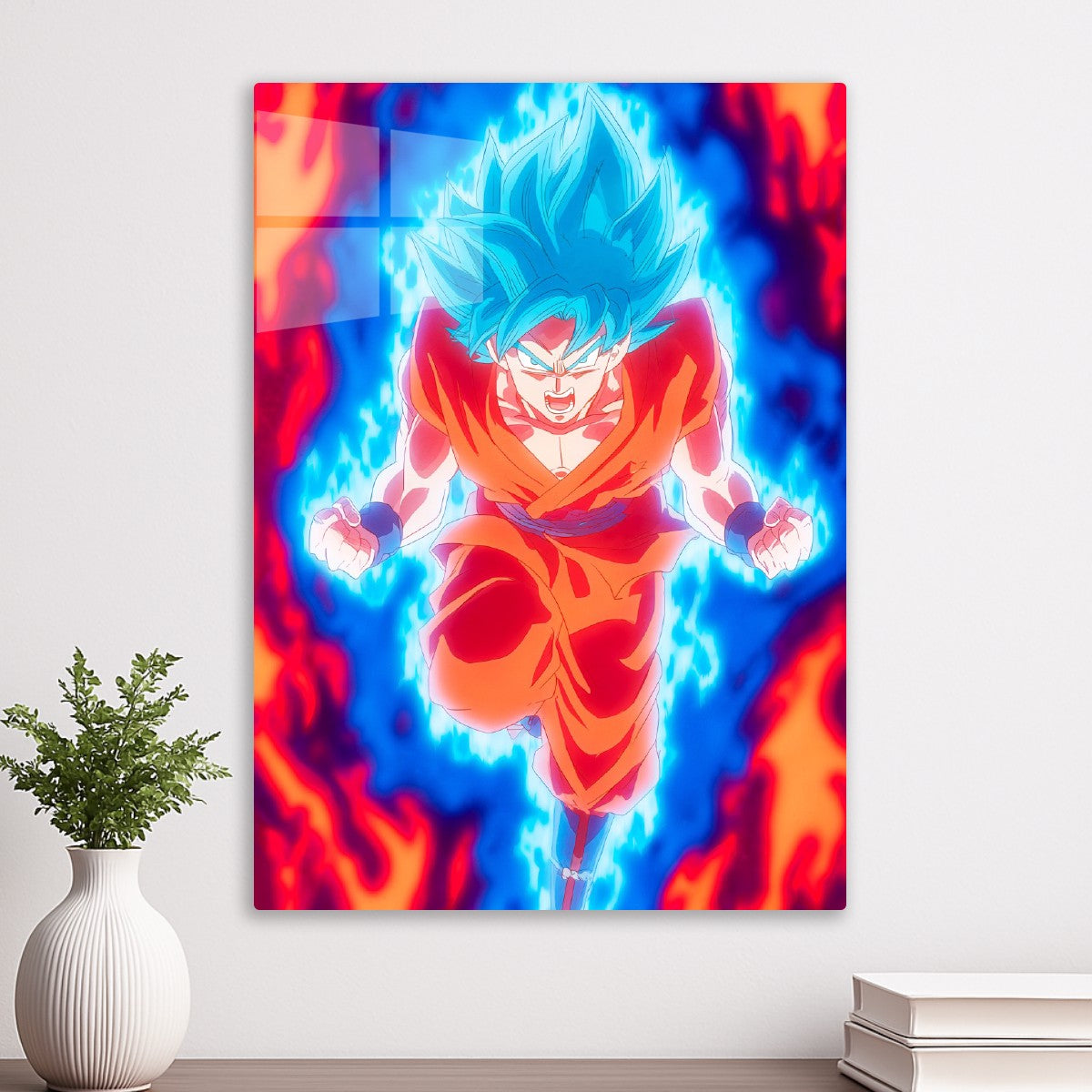 Super Saiyan God on Fire, Dragon ball