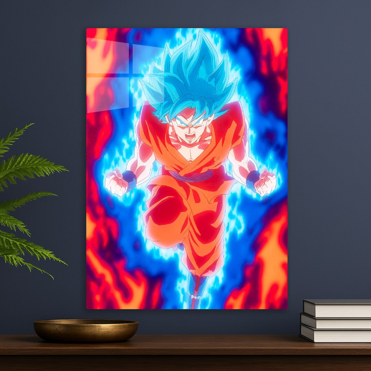 Super Saiyan God on Fire, Dragon ball