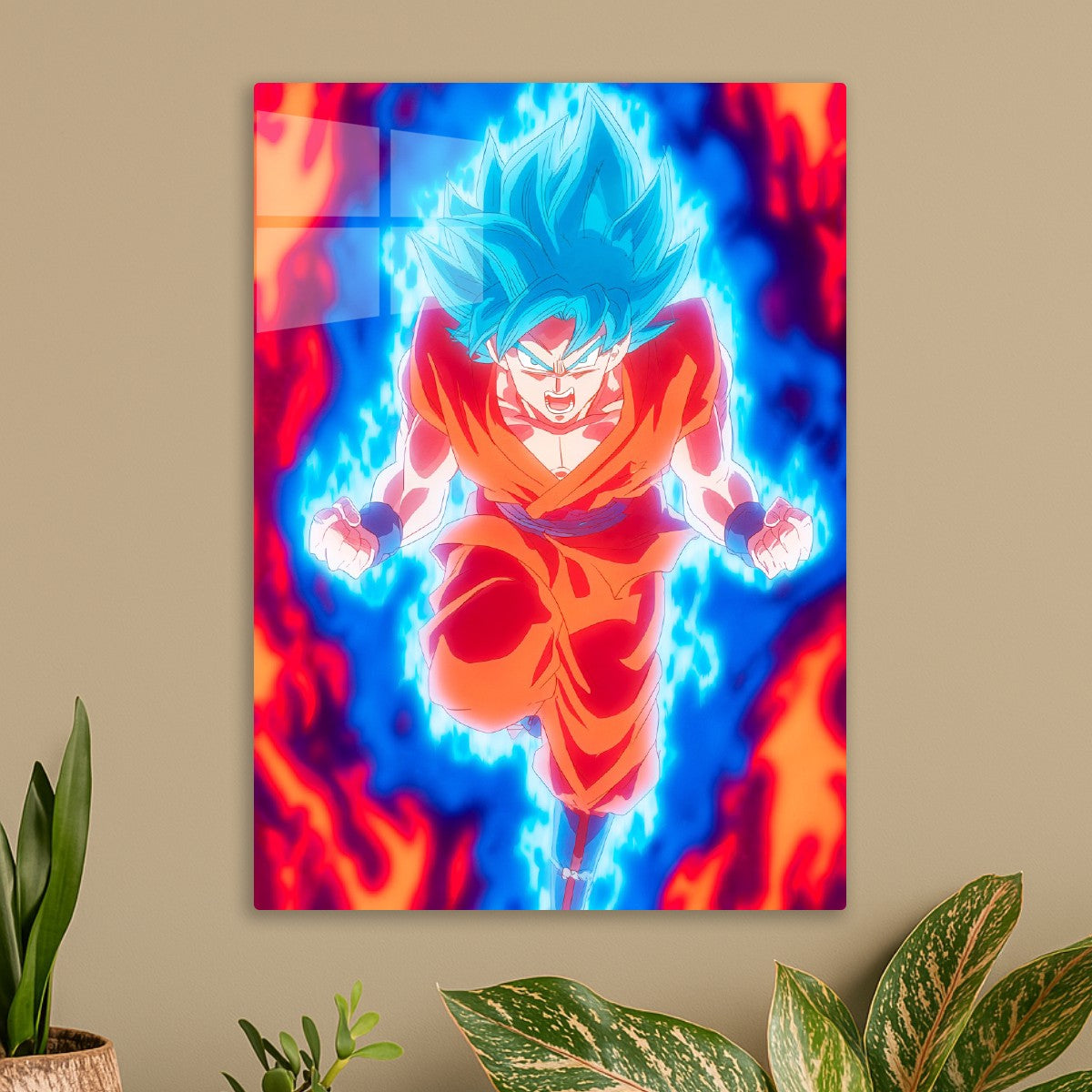 Super Saiyan God on Fire, Dragon ball