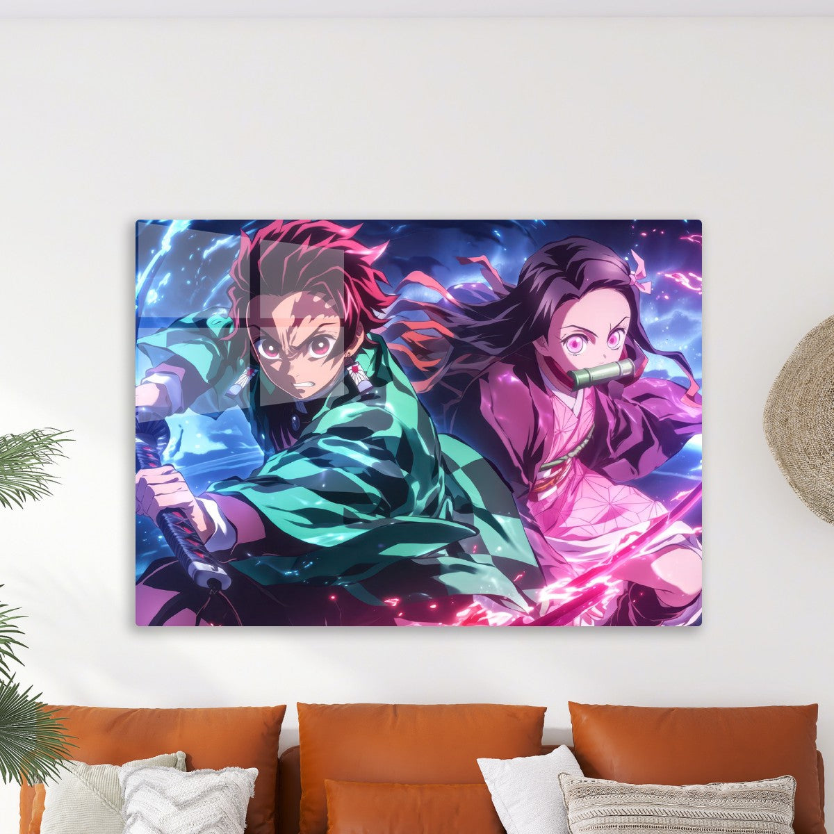 Tanjiro with Nezuko