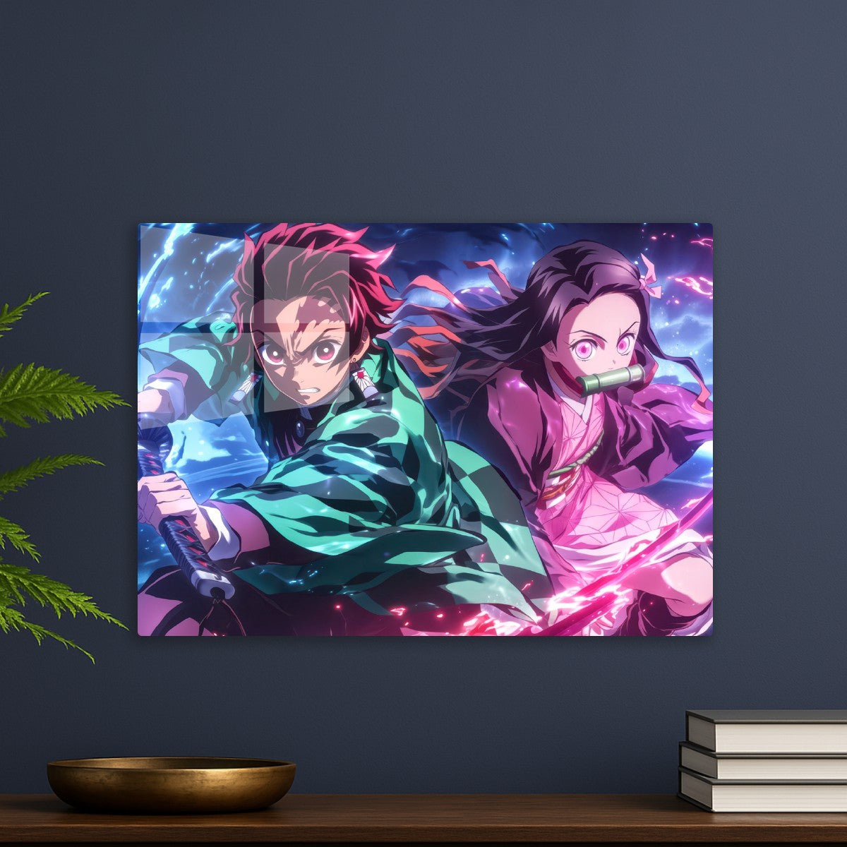 Tanjiro with Nezuko