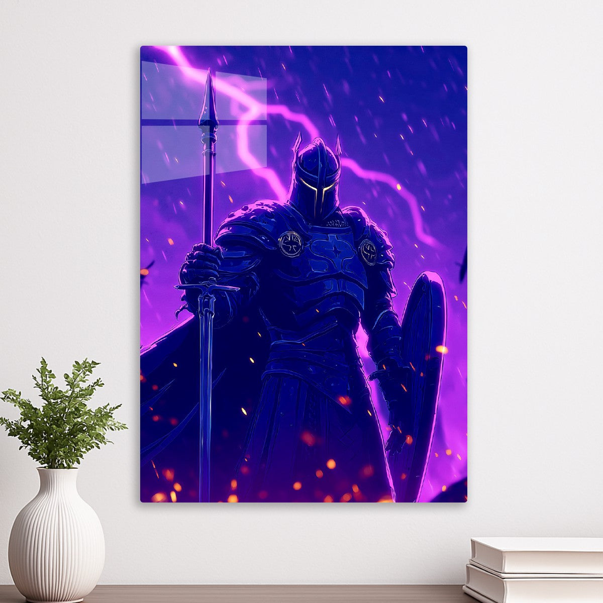 Fantasy Purple Knight