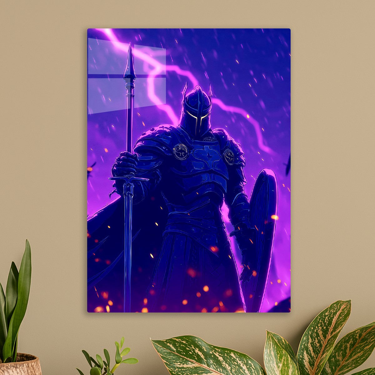 Fantasy Purple Knight