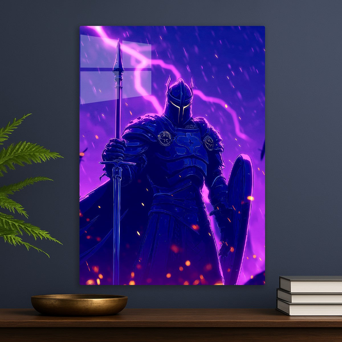 Fantasy Purple Knight