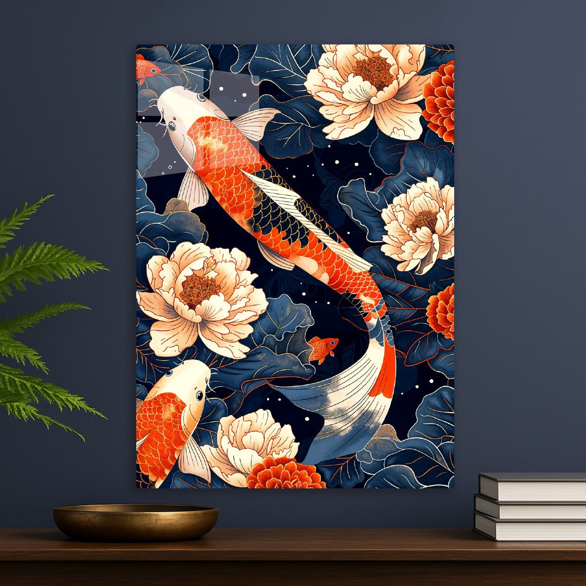 Celestial Garden Of Koi Fishes