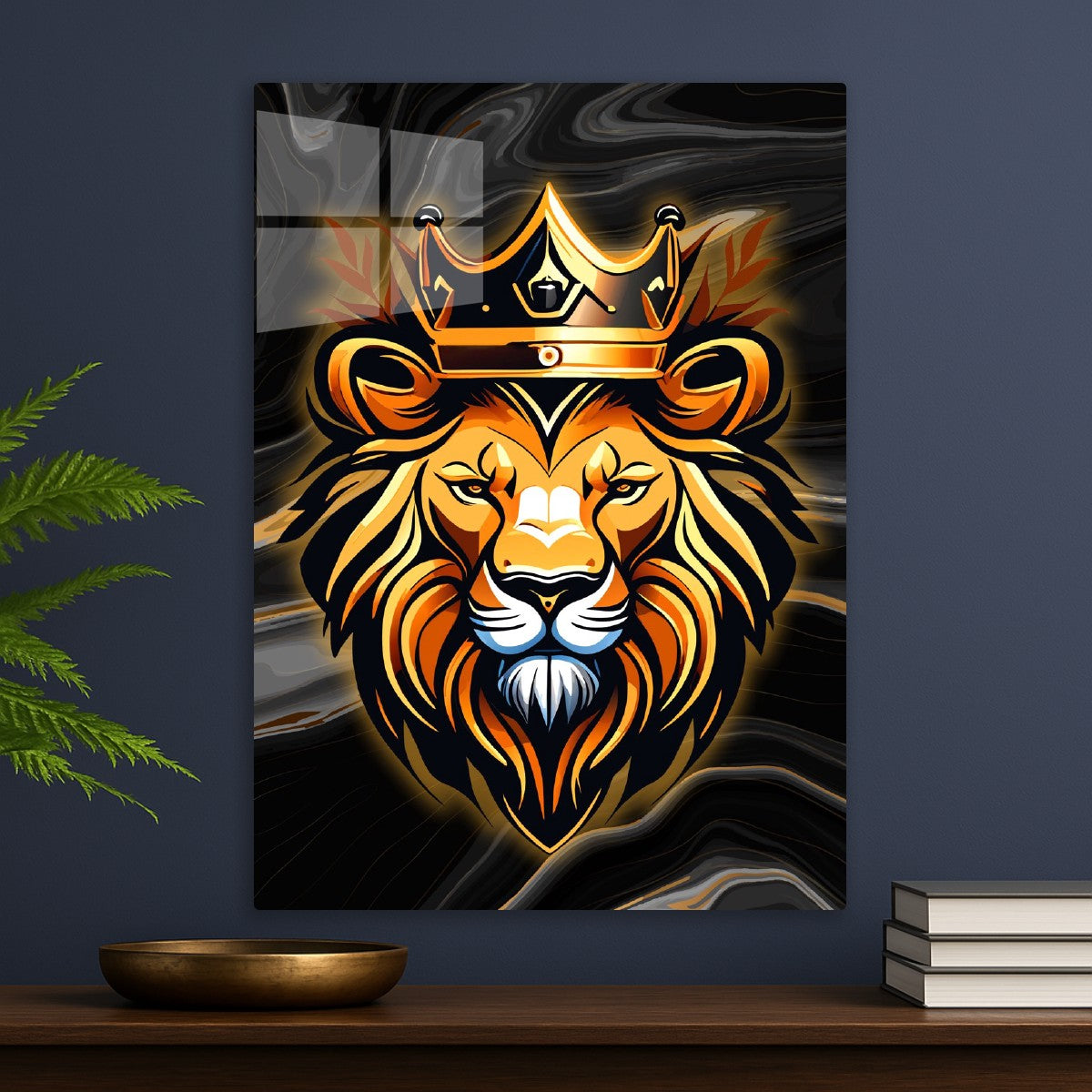 The Royal Lion wall art