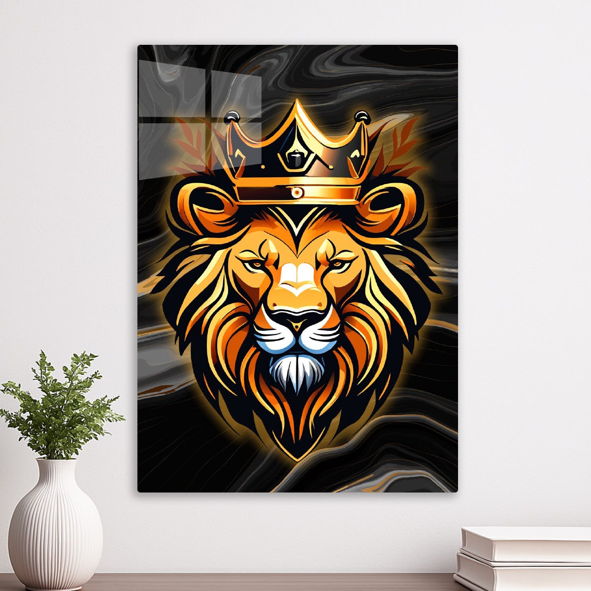 The Royal Lion wall art