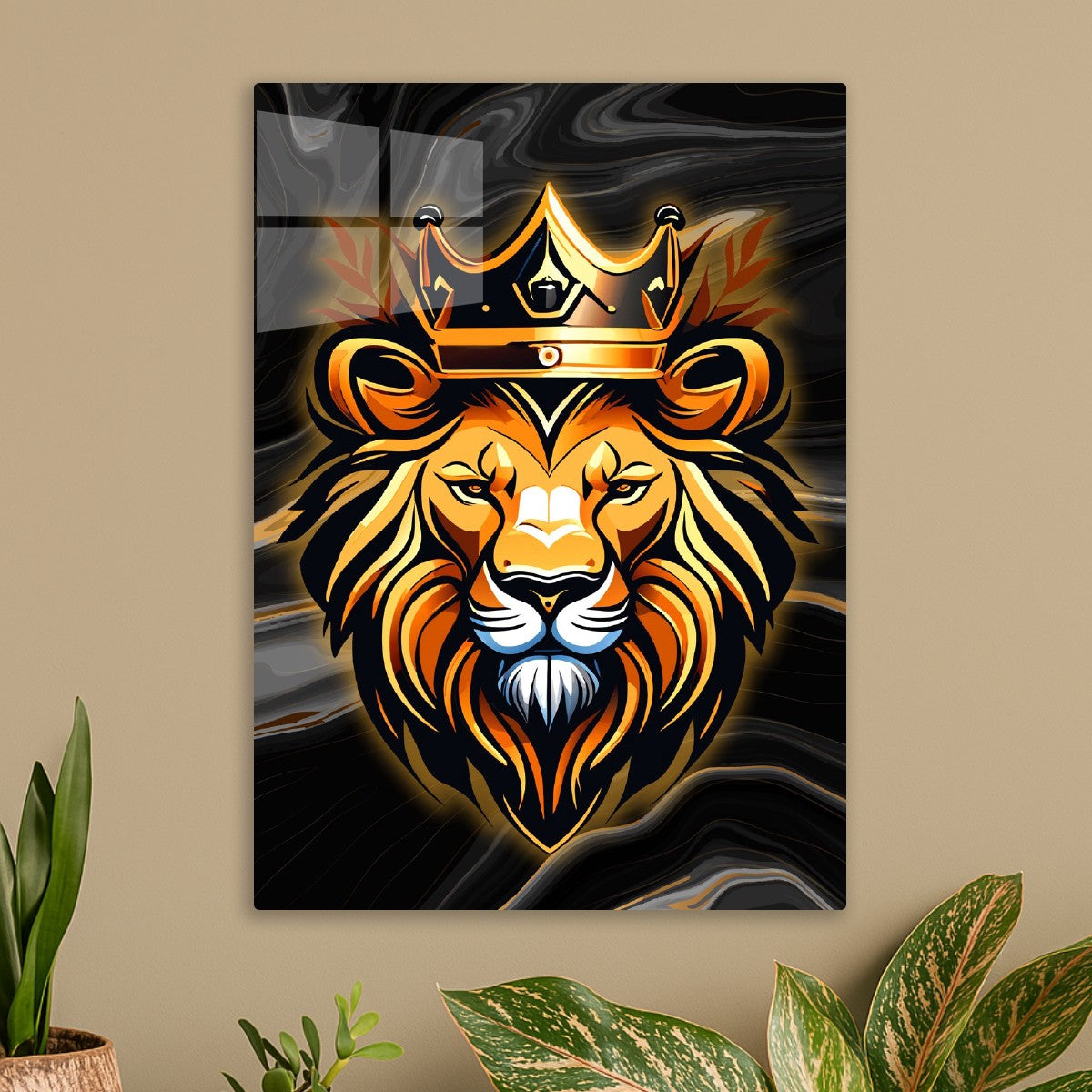 The Royal Lion wall art