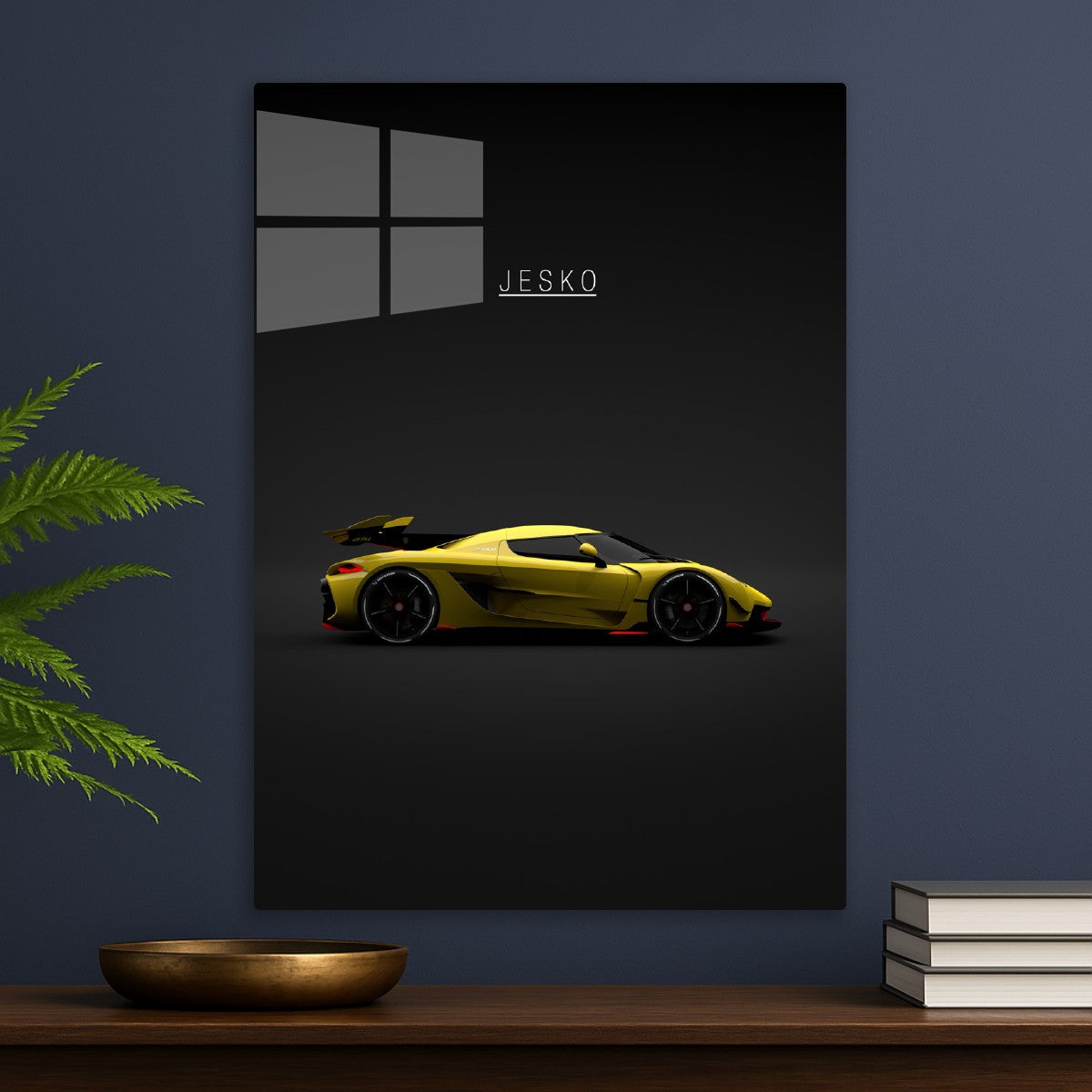 Koenigsegg Jesko Yellow