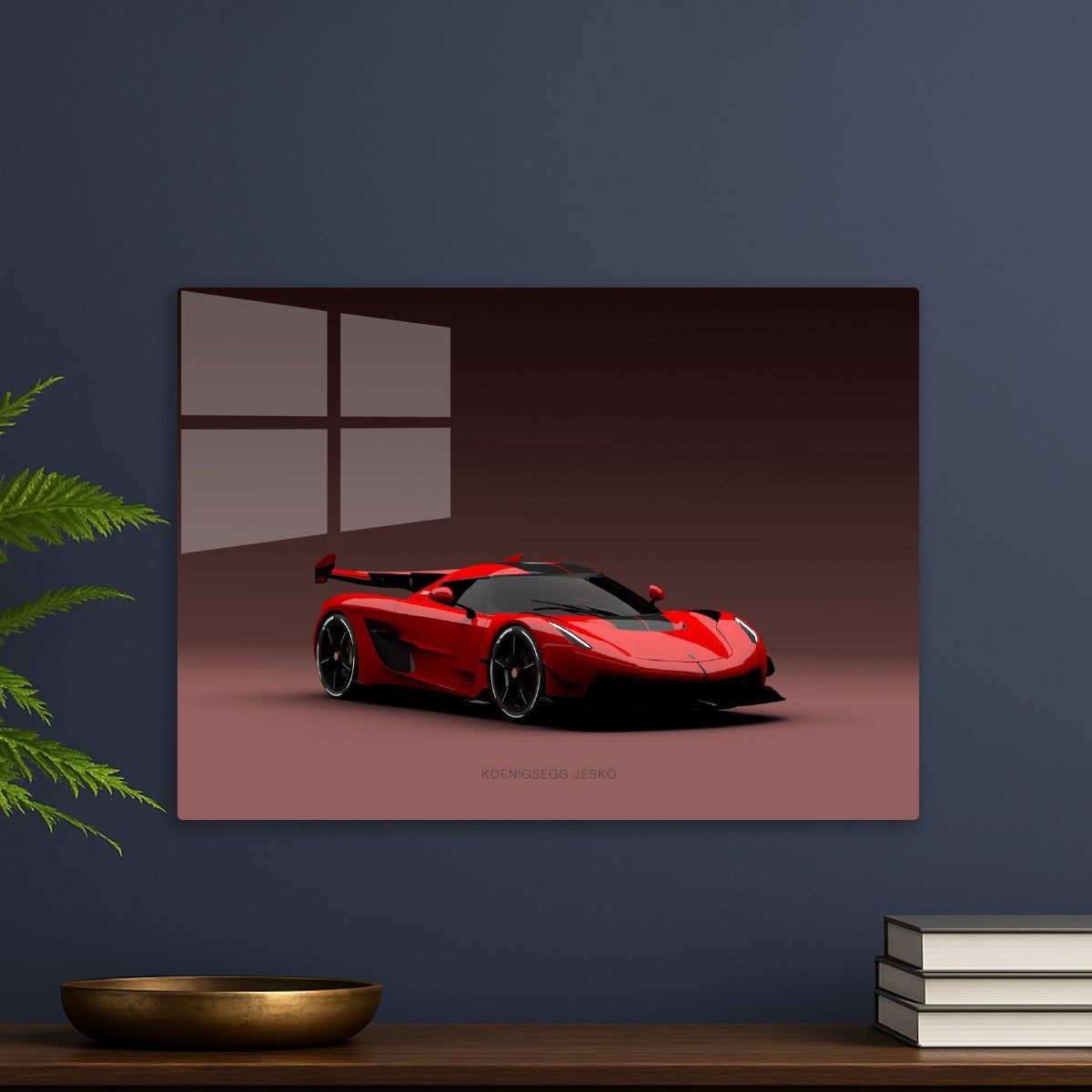 Koenigsegg Jesko Red
