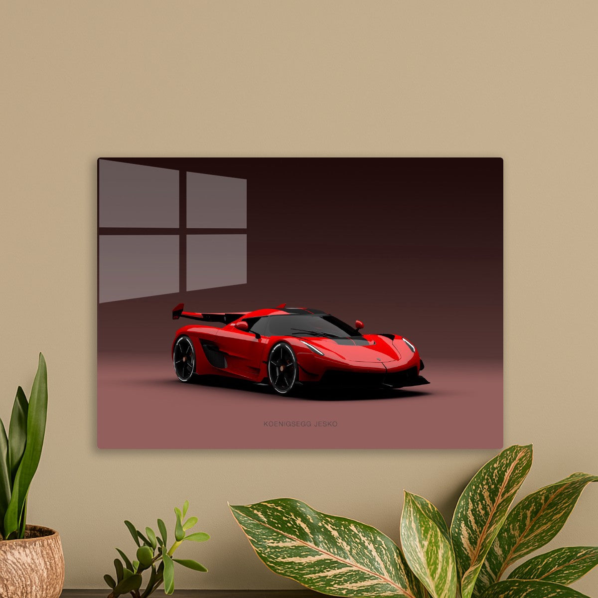 Koenigsegg Jesko Red