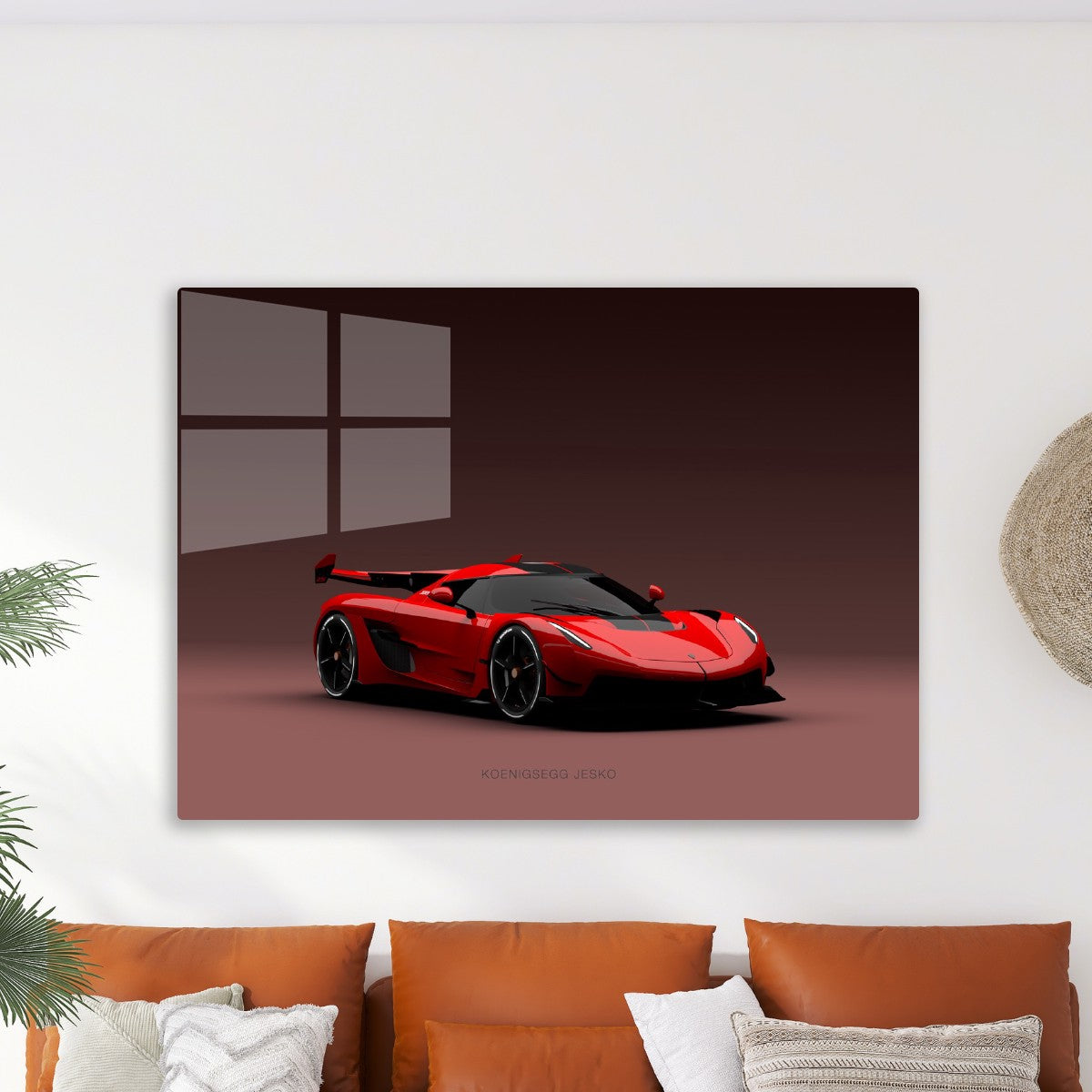 Koenigsegg Jesko Red