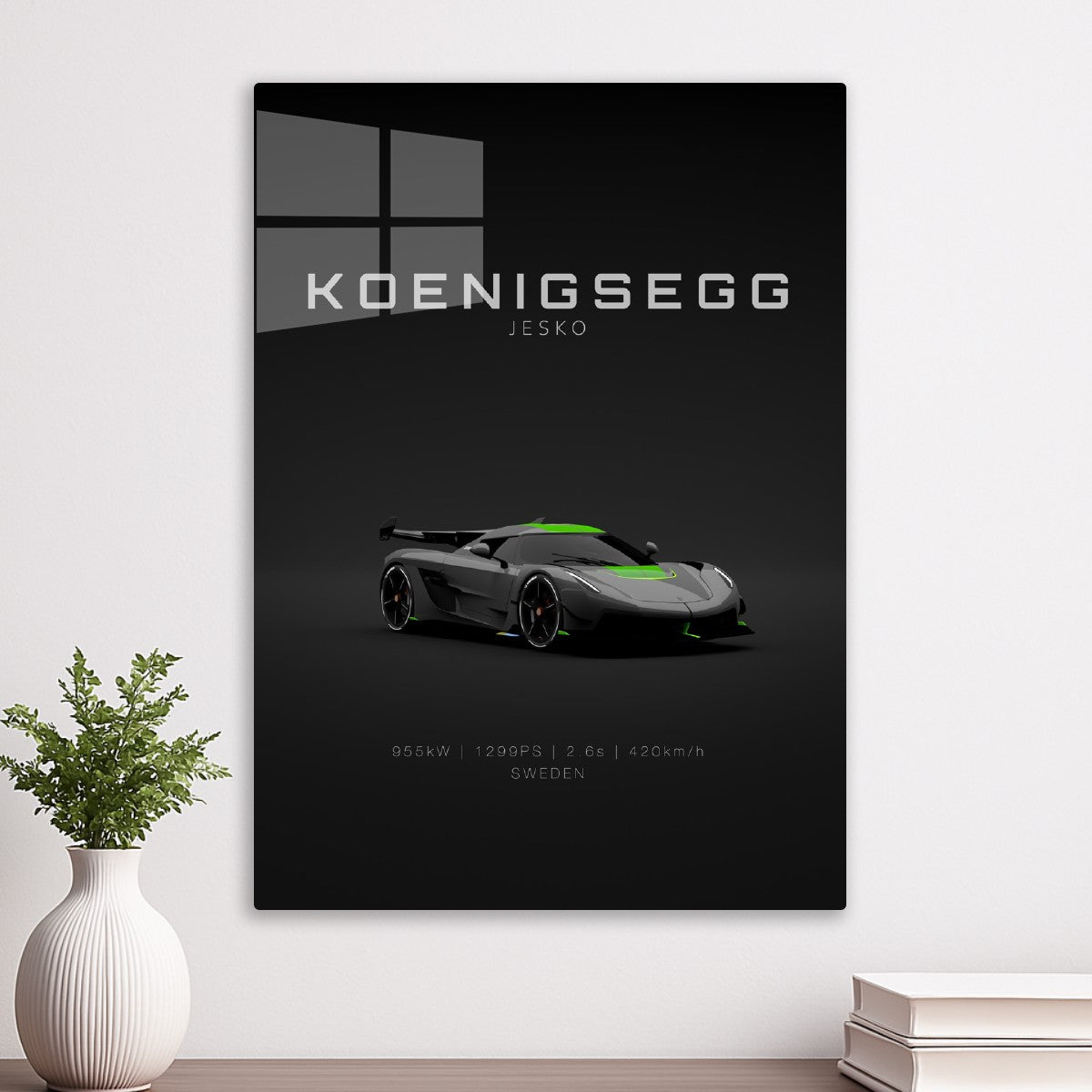 Koenigsegg Jesko Grey