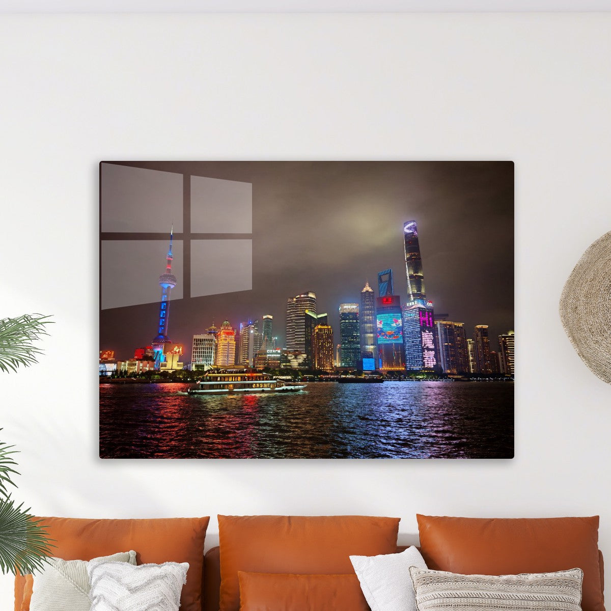 Futuristic Shanghai Skyline