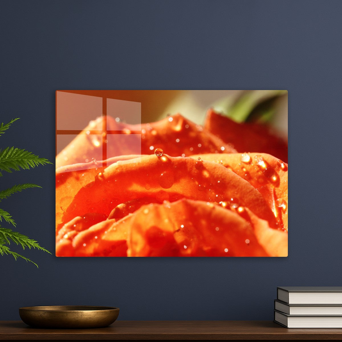 Sunkissed Orange Rose
