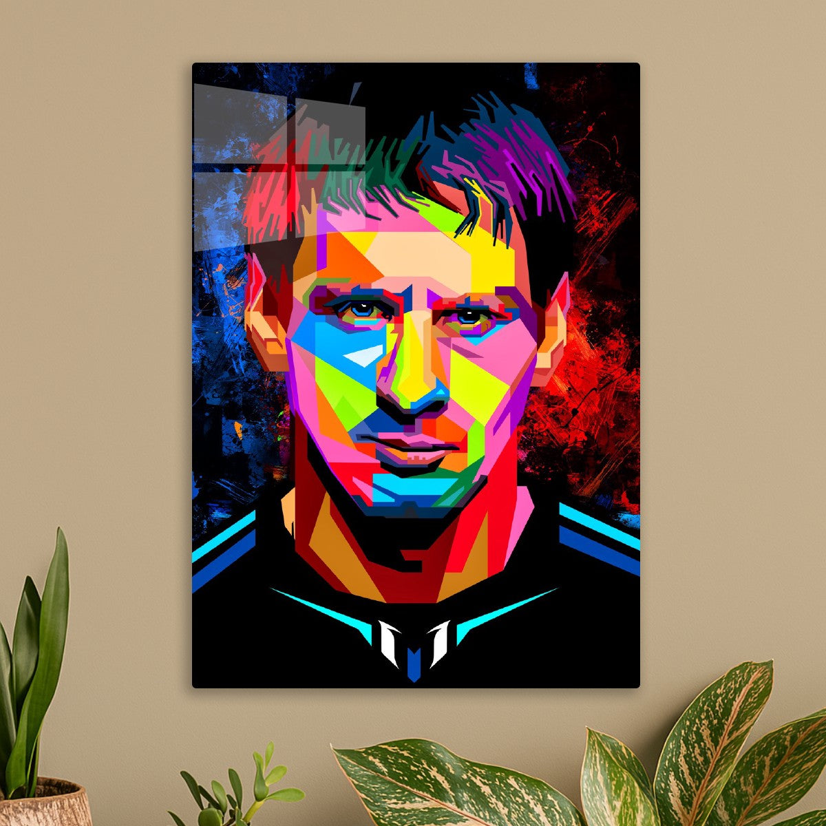 lionel messi portrait