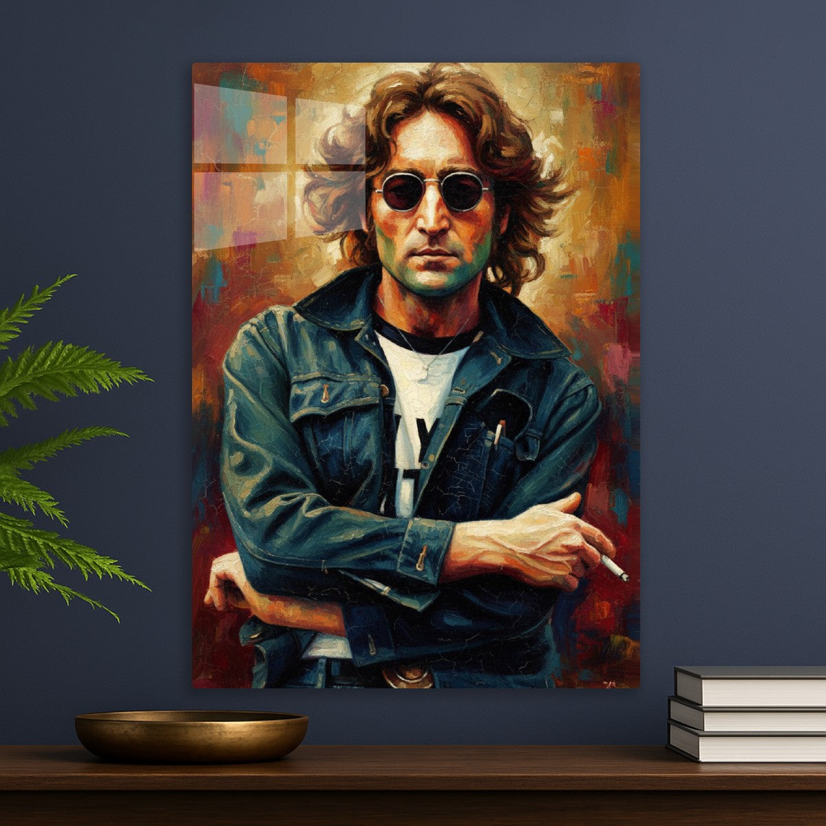 John Lennon abstract art