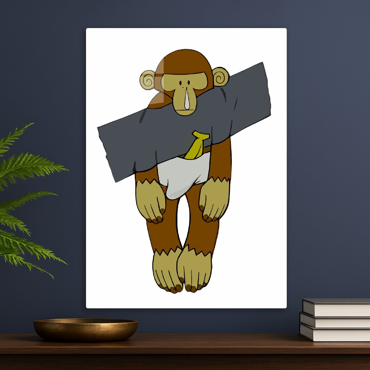 Funny Monkey Art