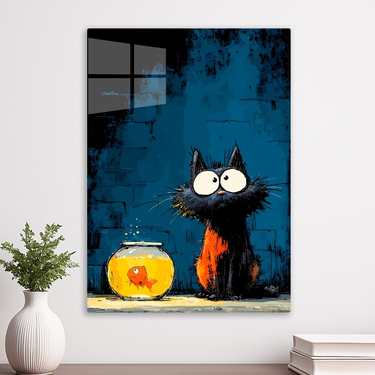 Kitty and Fish