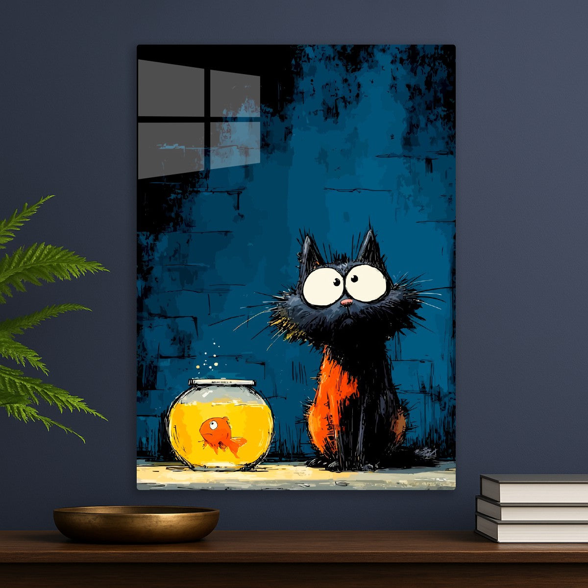 Kitty and Fish