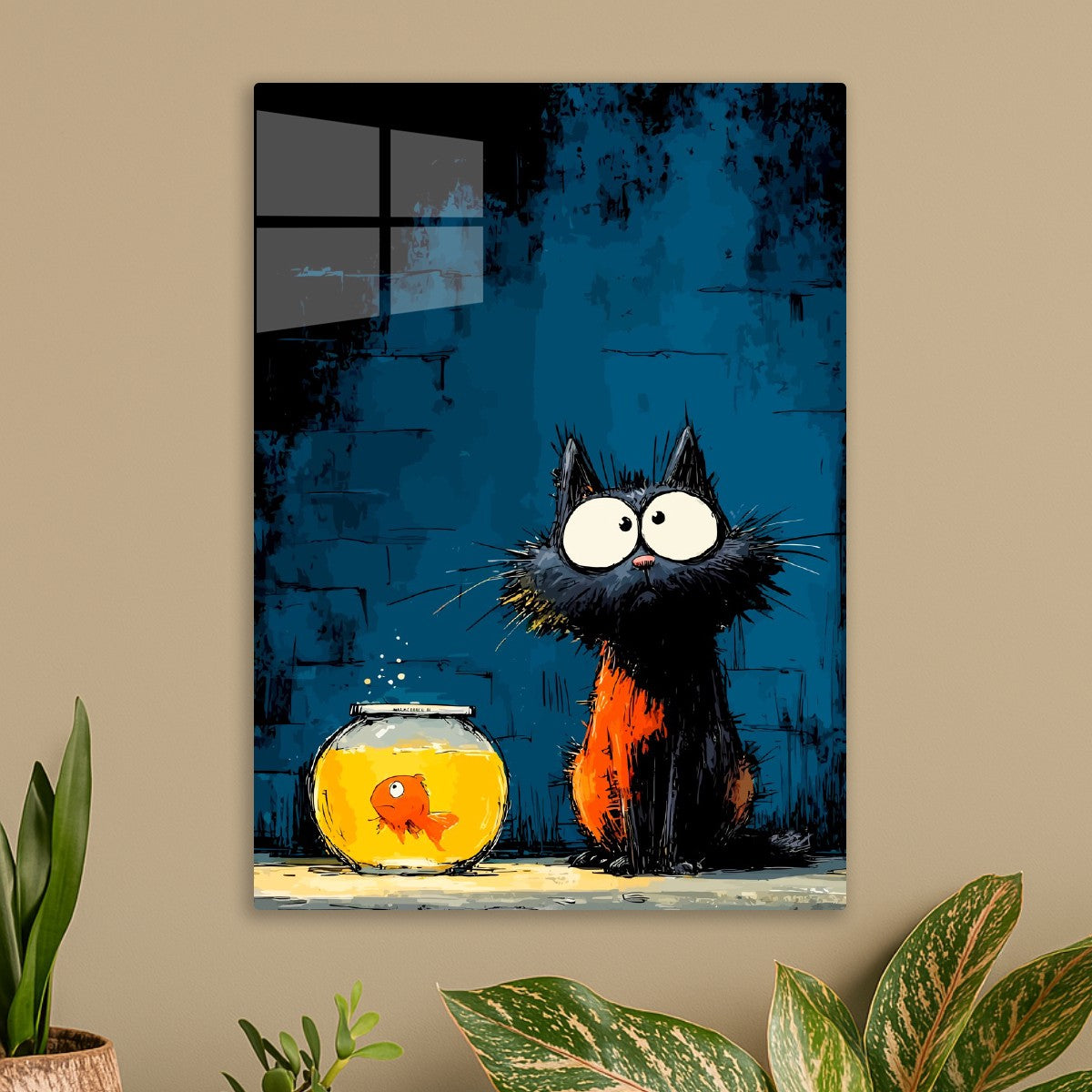 Kitty and Fish