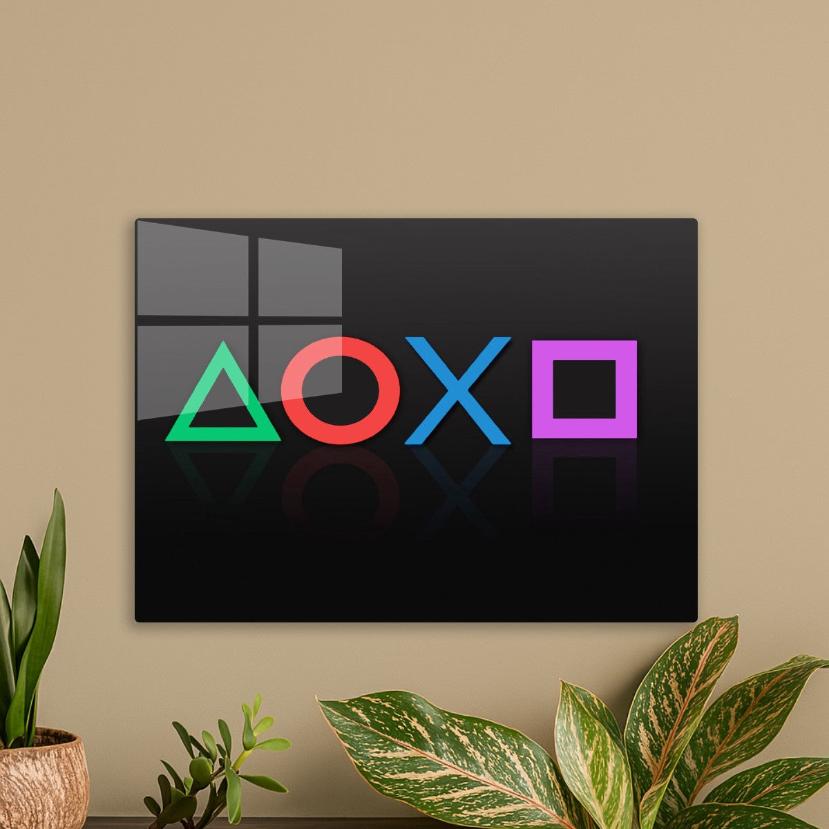 Gaming symbol reflection 