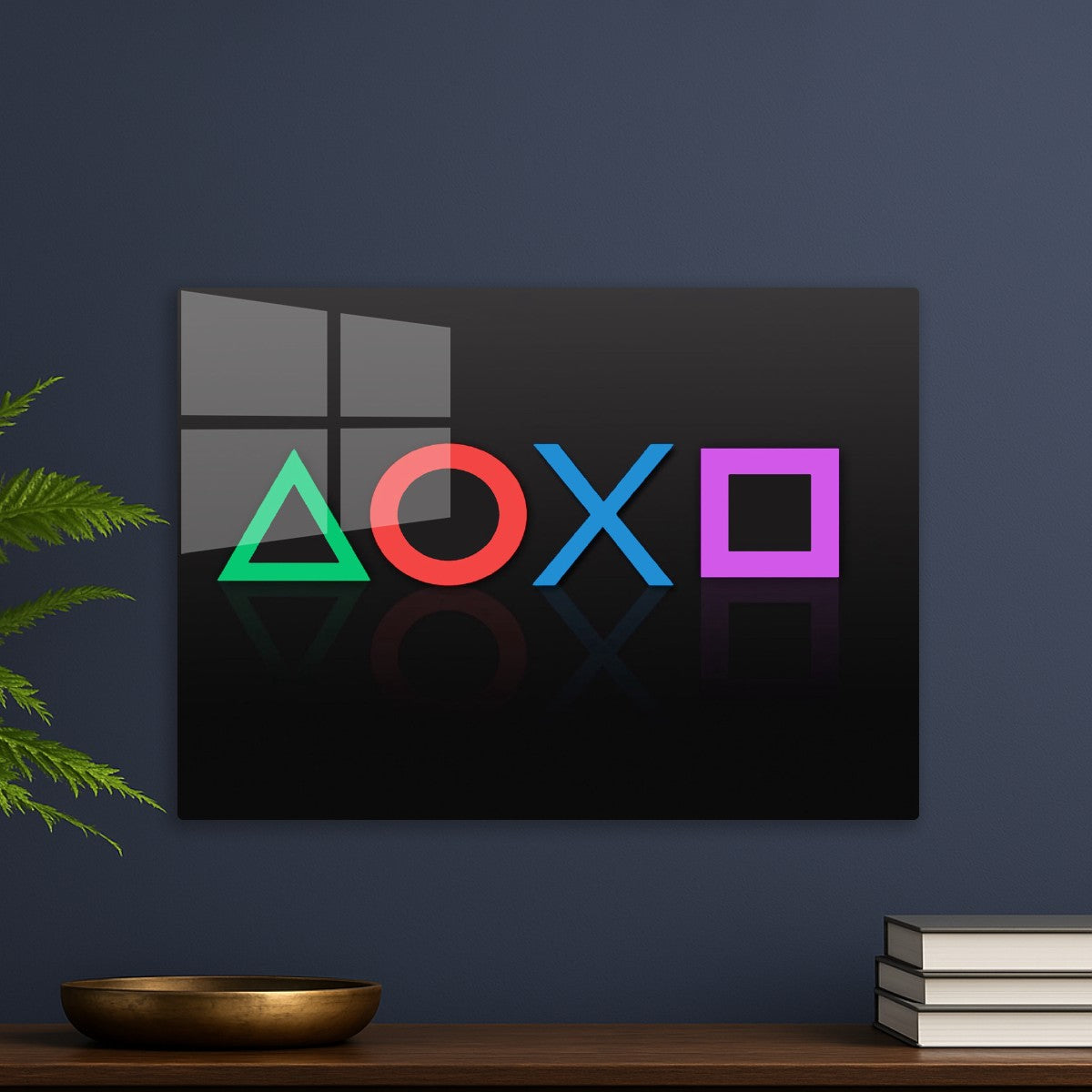 Gaming symbol reflection 