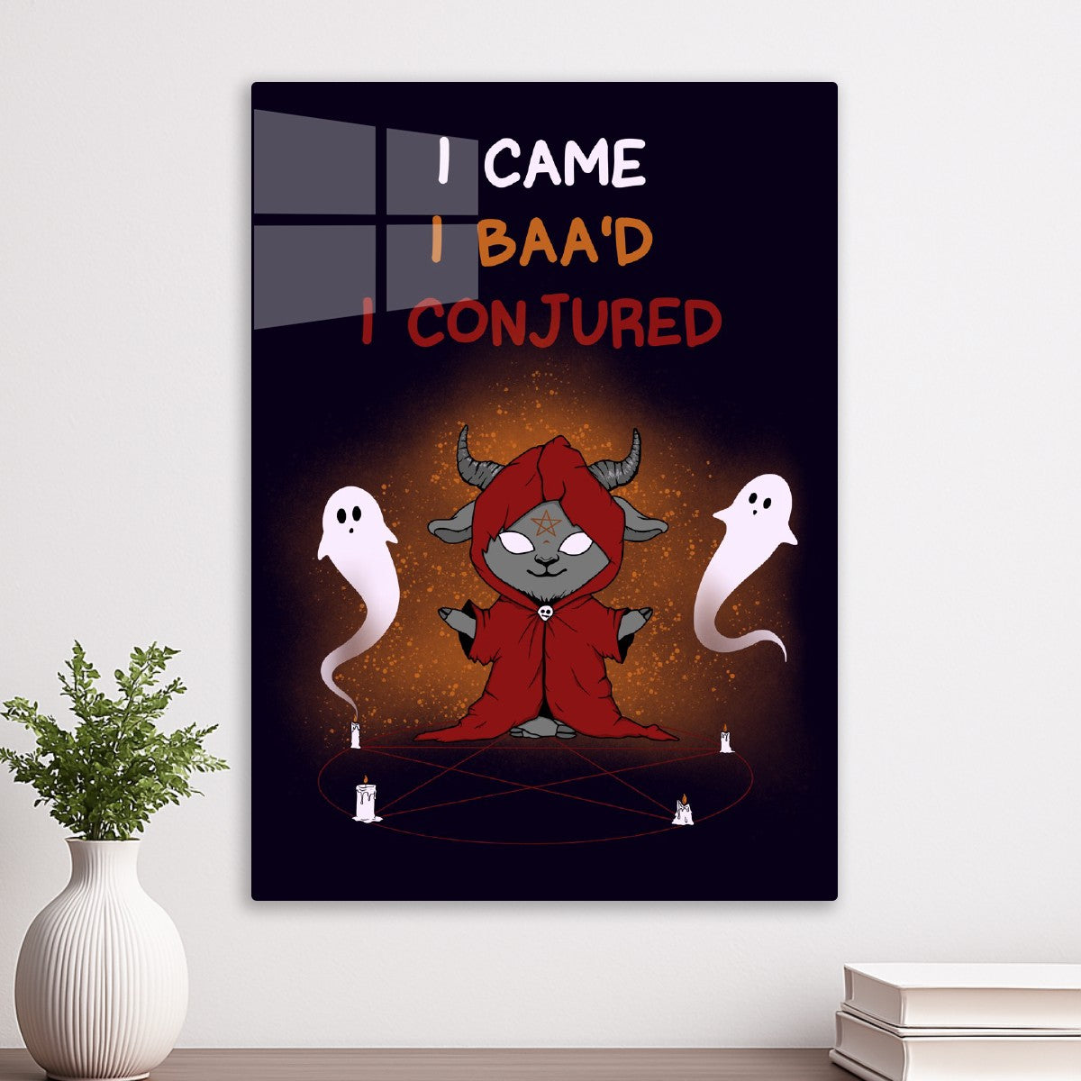 I came, I baa'd, I conjured