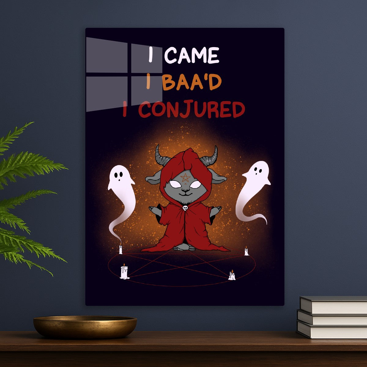 I came, I baa'd, I conjured