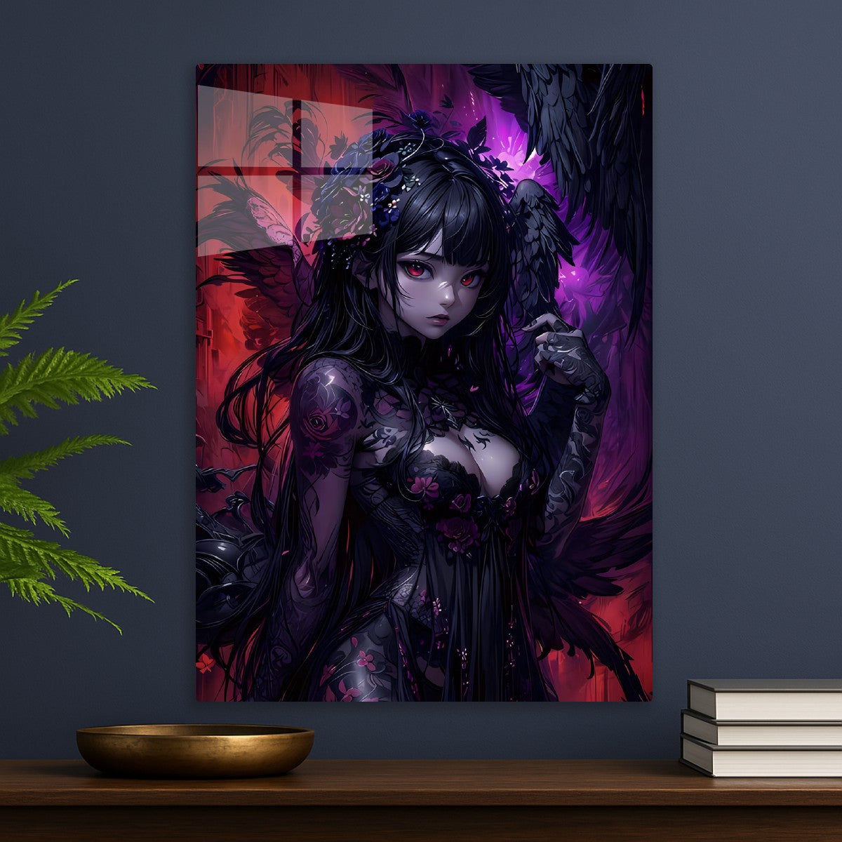 Enigmatic Floral Guardian