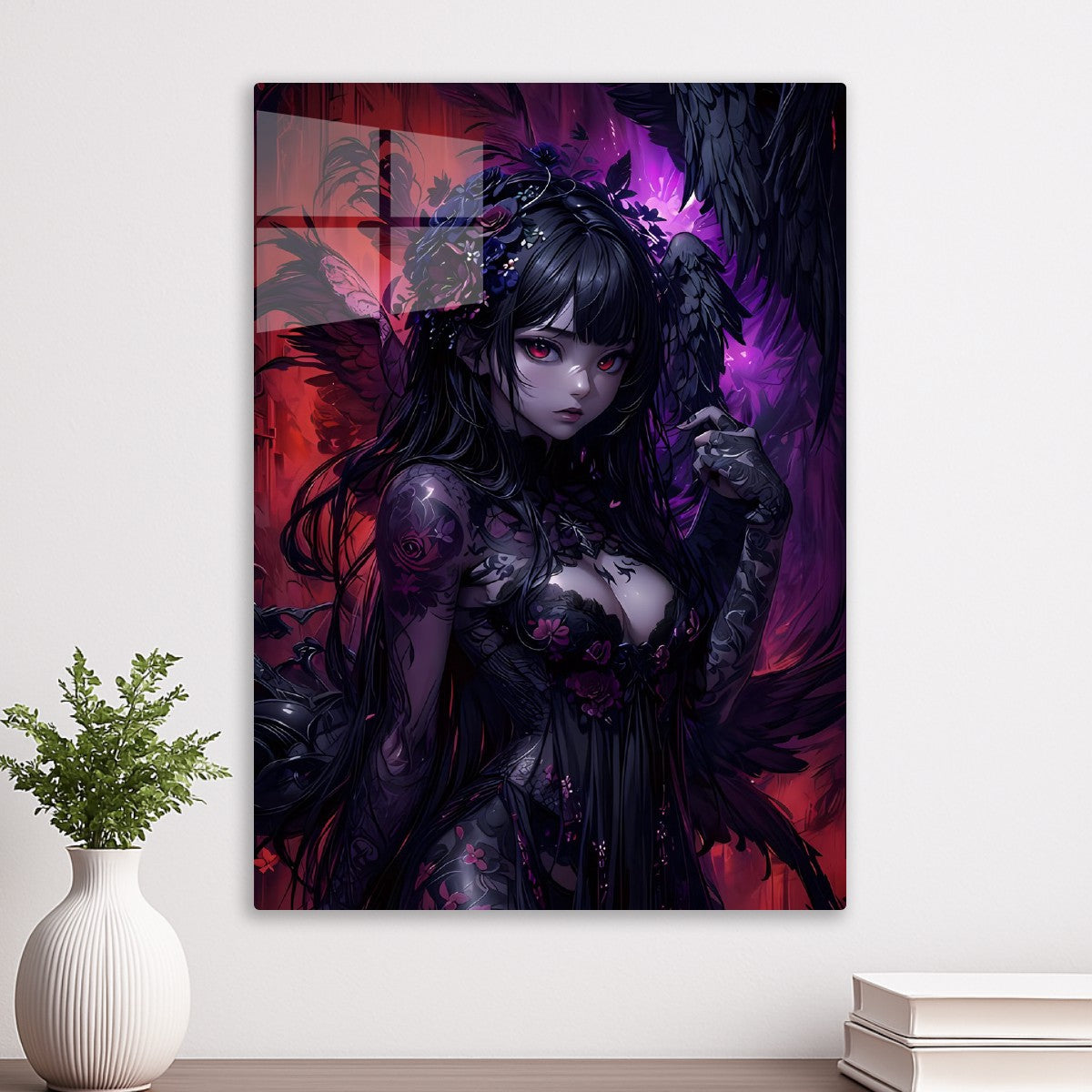 Enigmatic Floral Guardian