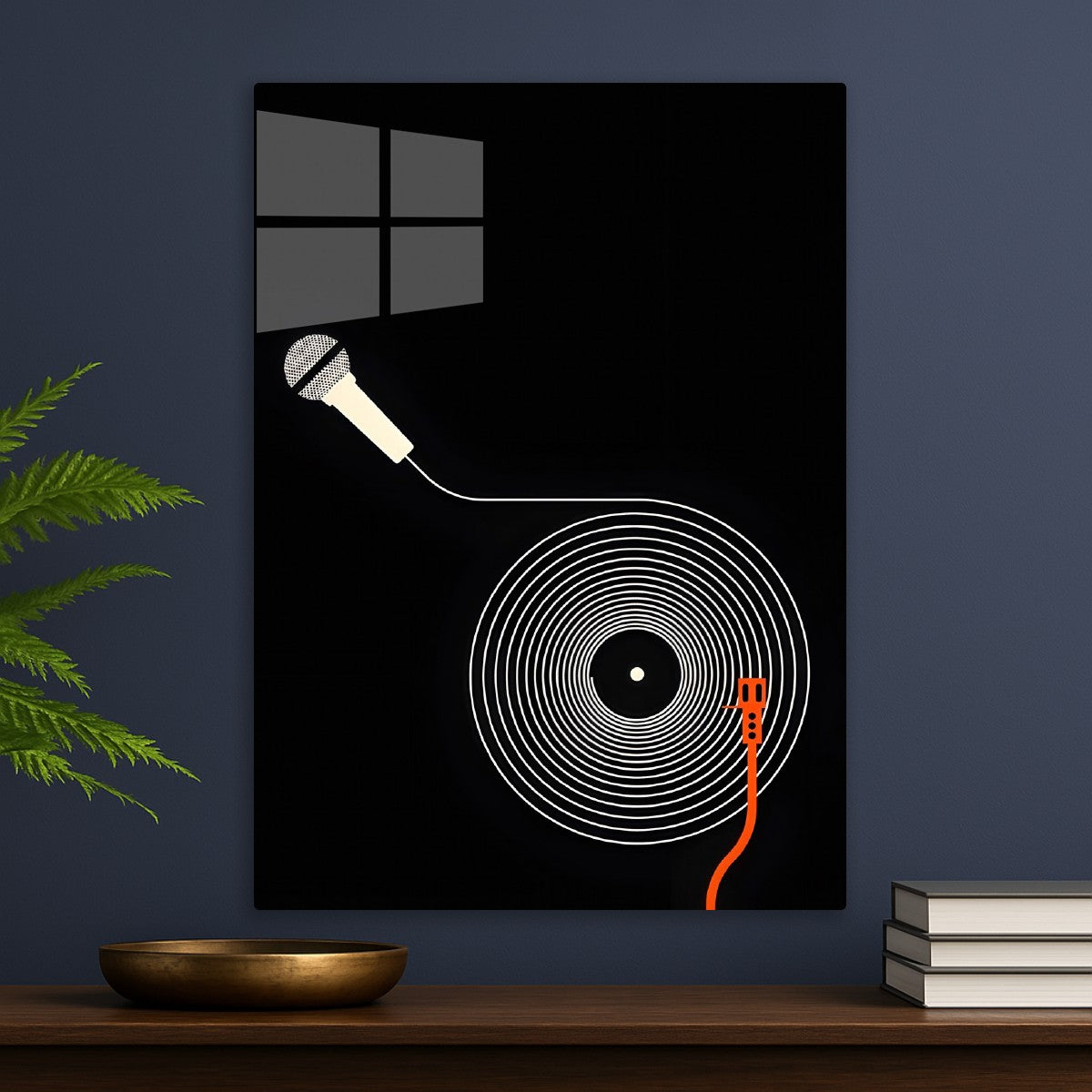 Vinyl Microphone Vibes