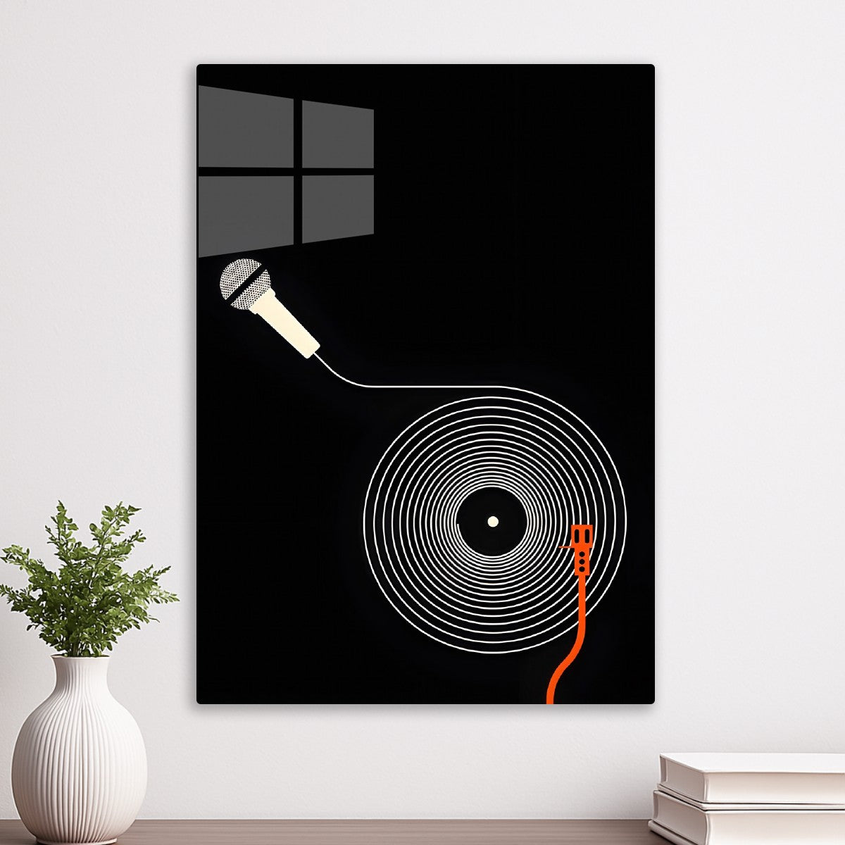 Vinyl Microphone Vibes