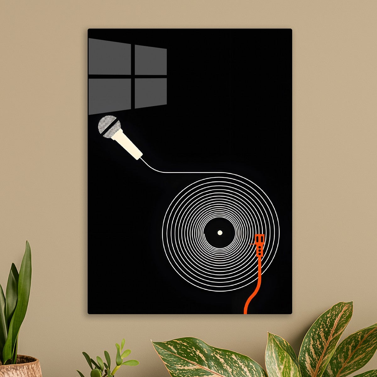 Vinyl Microphone Vibes