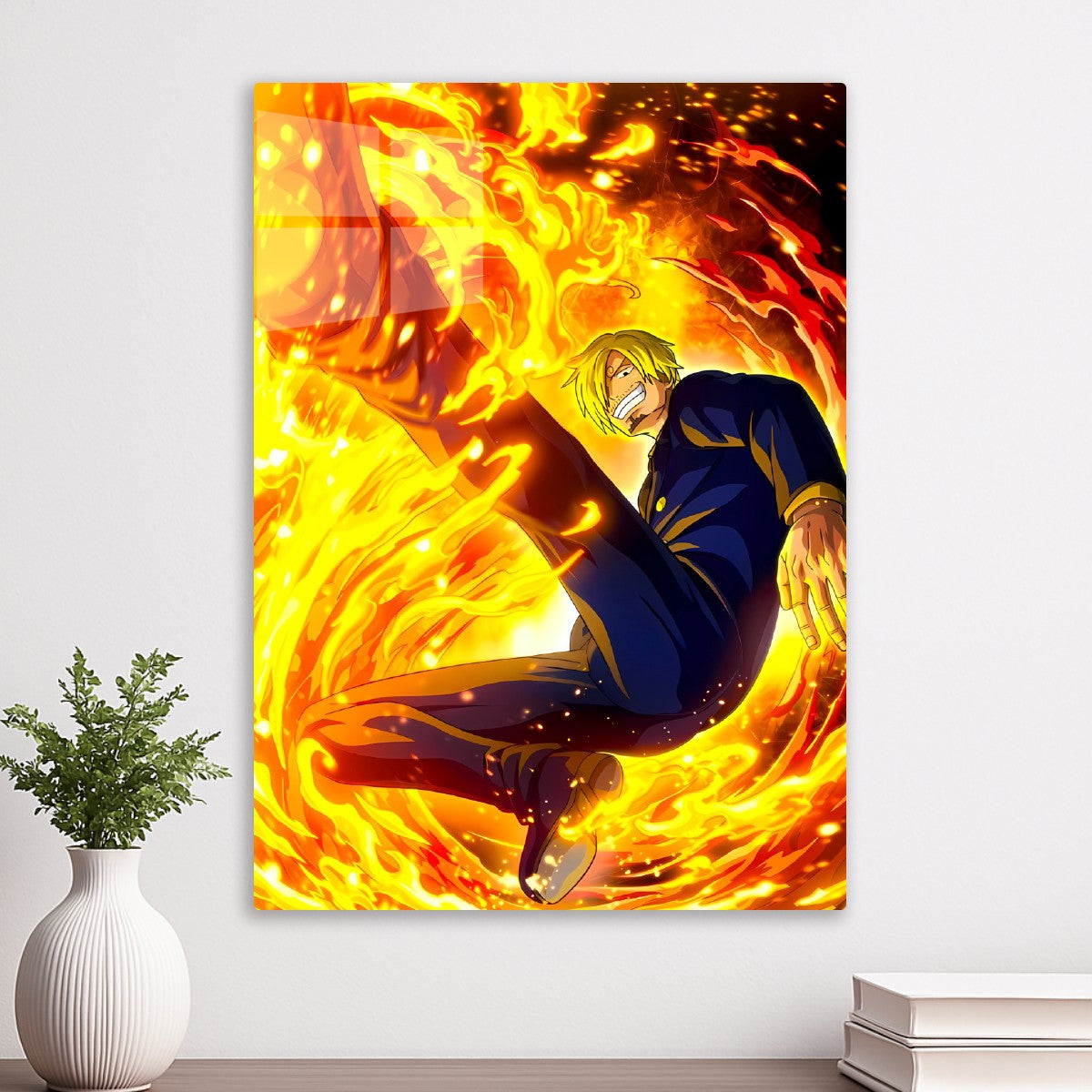 Sanji Flames Strike