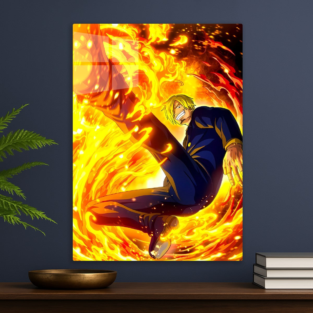 Sanji Flames Strike