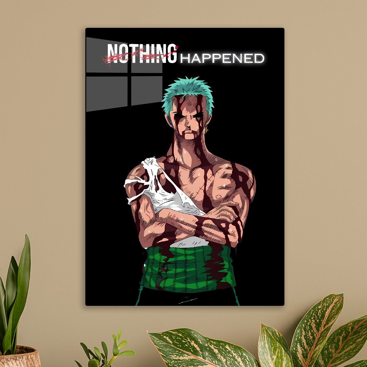 Roronoa Zoro Nothing Happened, One Piece