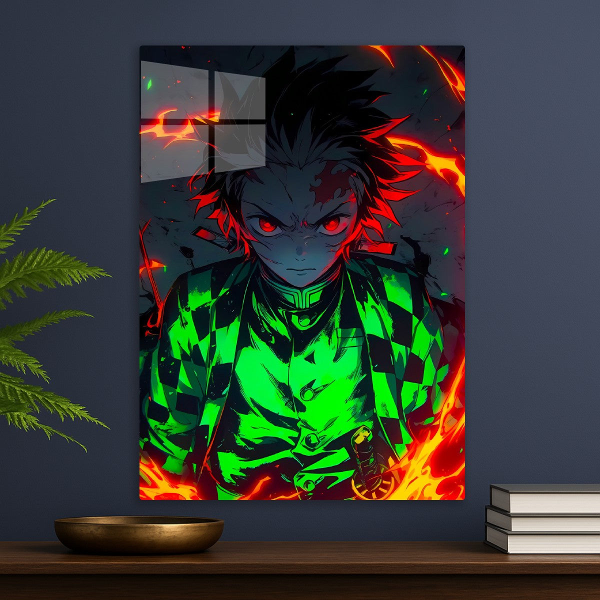 Tanjiro Flame Aura