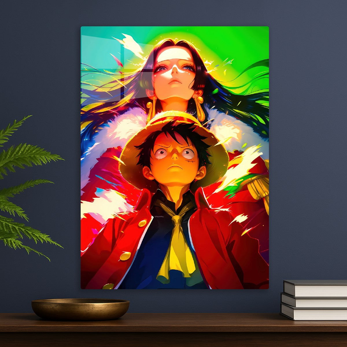 Luffy and Boa Hancock