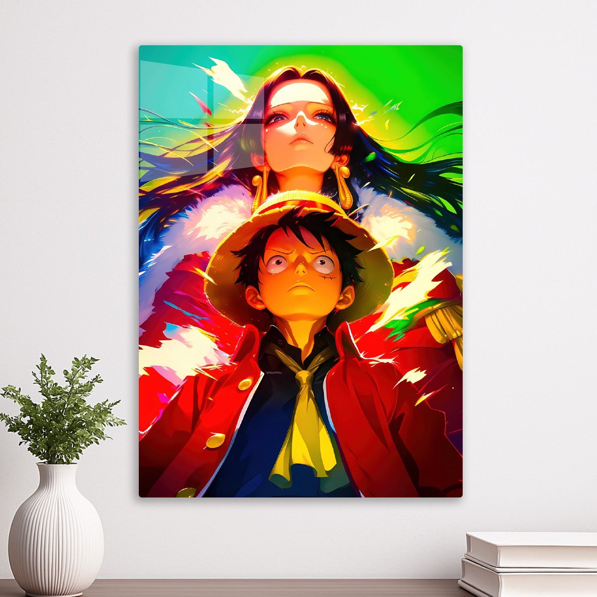 Luffy and Boa Hancock