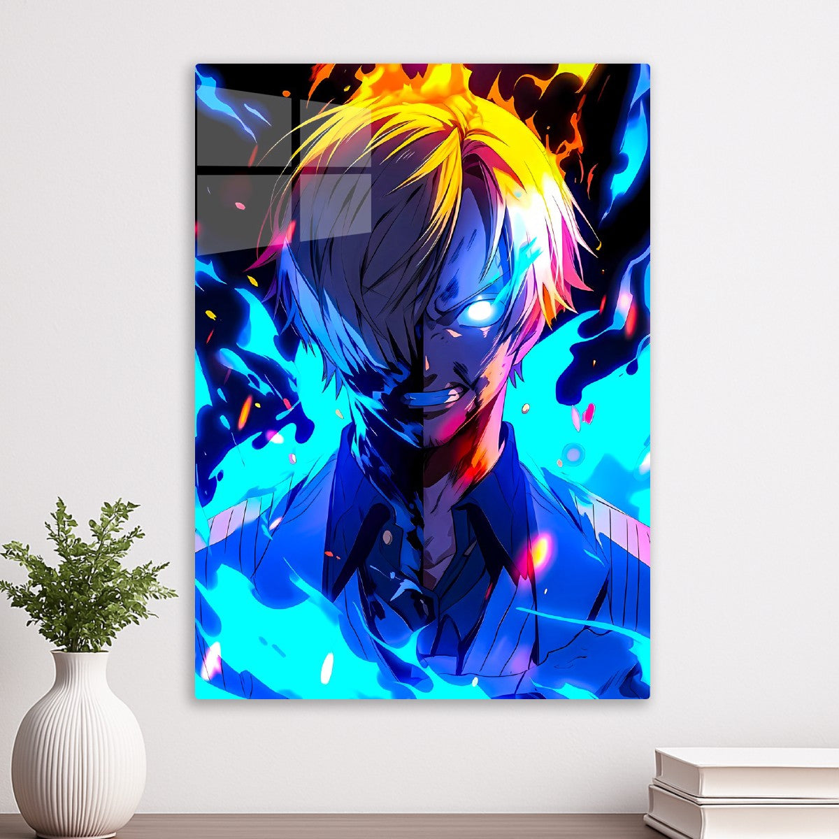 Sanji Burning Aura