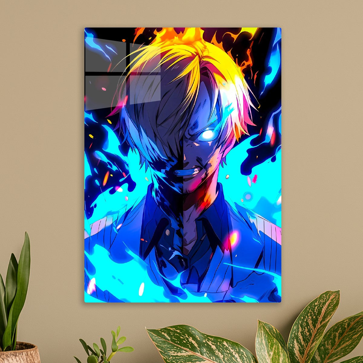 Sanji Burning Aura