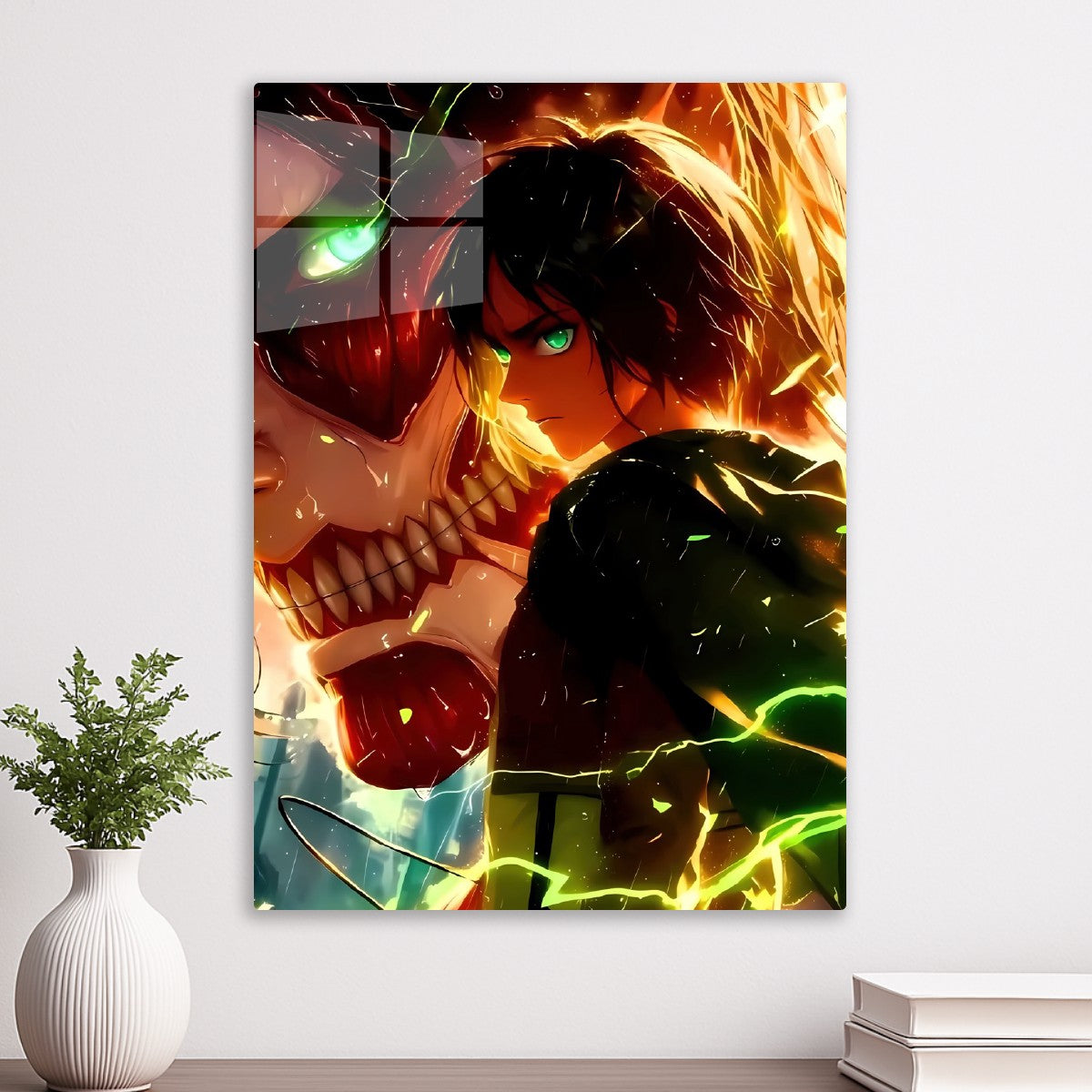Eren and Attack Titan