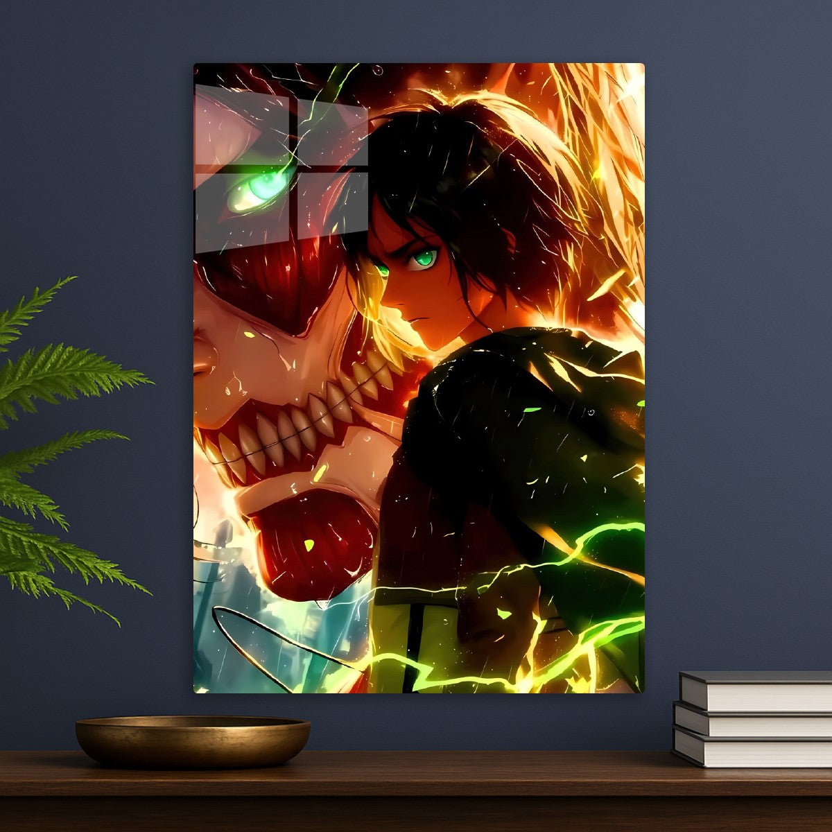 Eren and Attack Titan